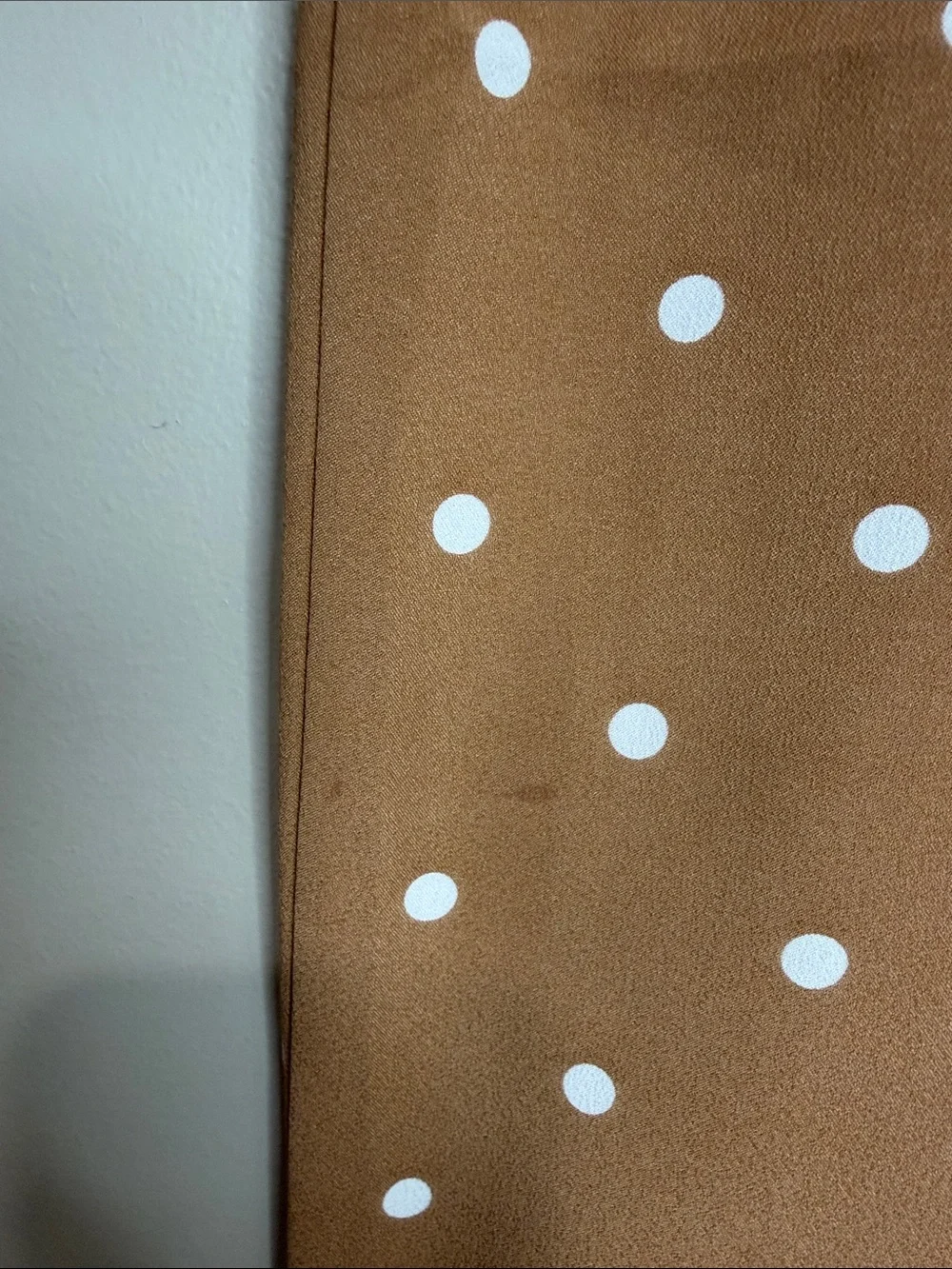 J.Crew Polka Dot Midi Skirt in Brown XS